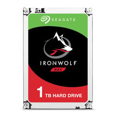 Жесткий диск Seagate IRONWOLF NAS 3.5&quot; Sata III цена и информация | Внутренние жёсткие диски (HDD, SSD, Hybrid) | pigu.lt