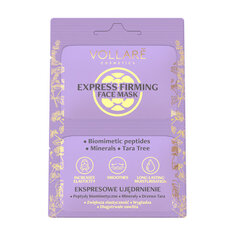 Veido kaukė Vollare Express Firming Mask, 2 x 5 ml kaina ir informacija | Veido kaukės, paakių kaukės | pigu.lt