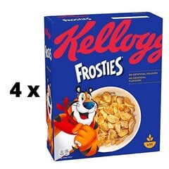 Хлопья KELLOGG'S Frosties, 330 г x 4 шт. упаковка цена и информация | Сухие завтраки | pigu.lt