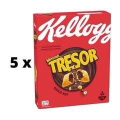 Хлопья KELLOGG'S Tresor Choco Nut, 410 г x 5 шт. упаковка цена и информация | Сухие завтраки | pigu.lt