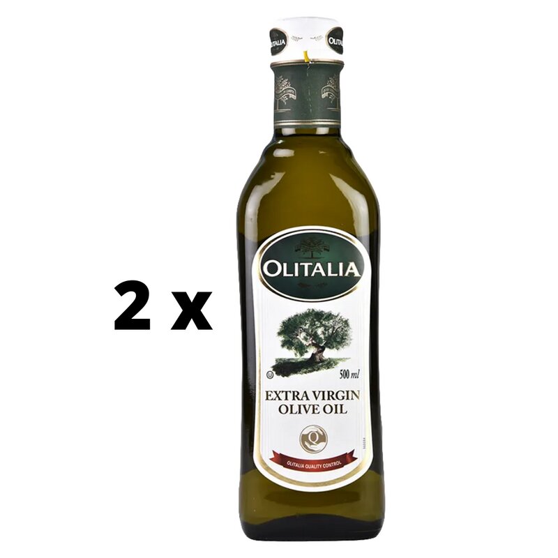 Alyvuogių aliejus Olitalia Extra Virgin, 500 ml x 2 vnt. цена и информация | Aliejus, actas | pigu.lt