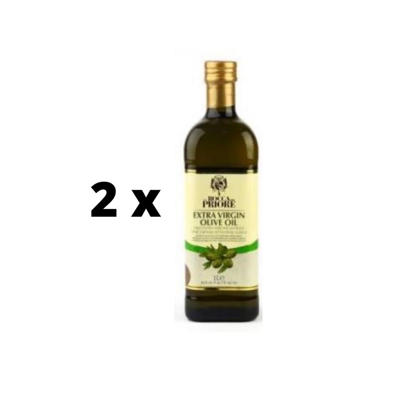 Alyvuogių aliejus La Rocca Del Priore, Extra Virgin, 1 l x 2 vnt. kaina ir informacija | Aliejus, actas | pigu.lt