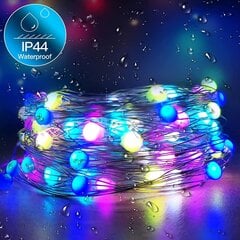 Fairy Lights RGB LED 50 Светодиодная нить цена и информация | Гирлянды | pigu.lt