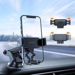 Joyroom mechanical car cockpit holder black (JR-ZS283) цена и информация | Держатели для телефонов | pigu.lt