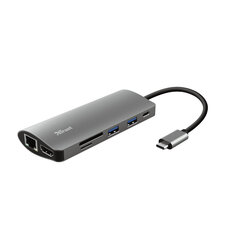 Trust Dalyx 7-in-1 USB-C kaina ir informacija | Adapteriai, USB šakotuvai | pigu.lt