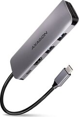 Axagon HMC-5 цена и информация | Адаптеры, USB-разветвители | pigu.lt
