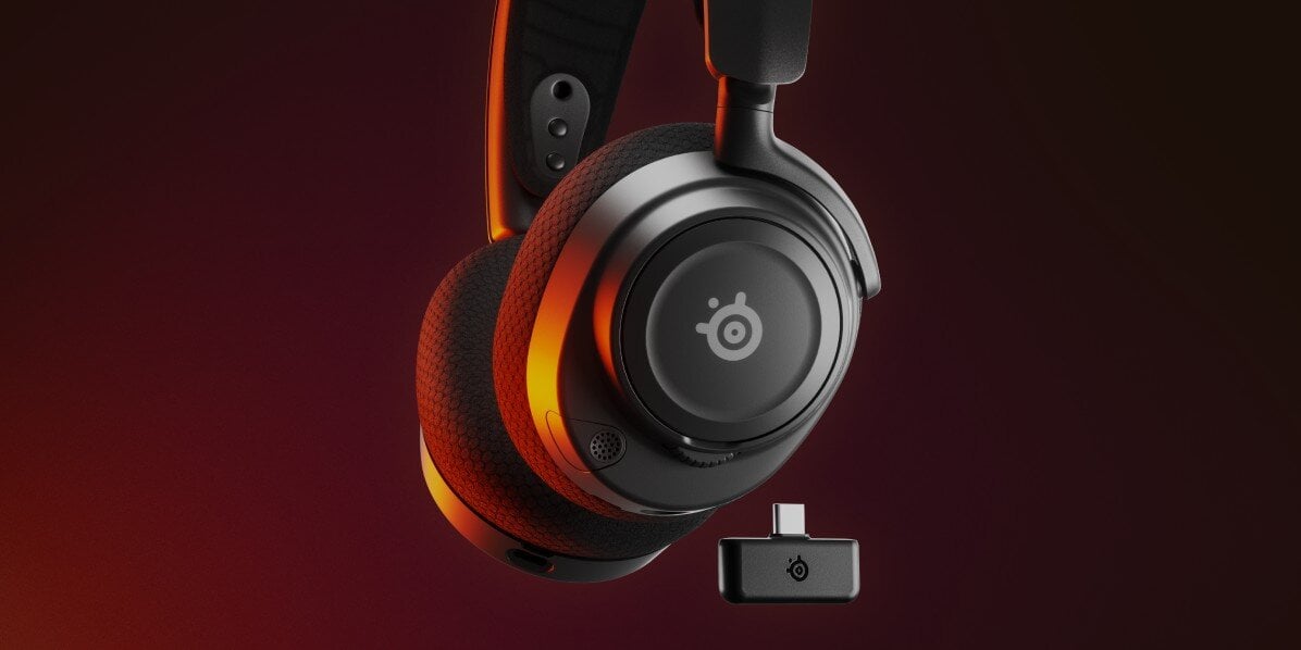 SteelSeries Arctis Nova 7, juoda kaina ir informacija | Ausinės | pigu.lt