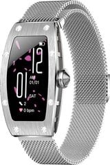 Kumi K18 Silver kaina ir informacija | Išmanieji laikrodžiai (smartwatch) | pigu.lt