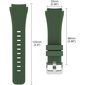 Beep Watch Band Green kaina ir informacija | Išmaniųjų laikrodžių ir apyrankių priedai | pigu.lt