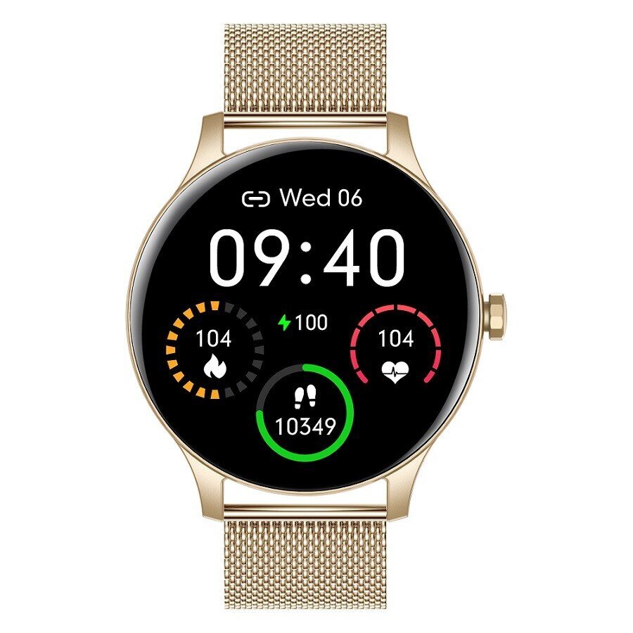 Garett Classy Gold kaina ir informacija | Išmanieji laikrodžiai (smartwatch) | pigu.lt