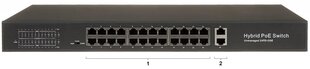 КОММУТАТОР POE GTX-B1-26-242G 24-ПОРТОВЫЙ цена и информация | Коммутаторы (Switch) | pigu.lt