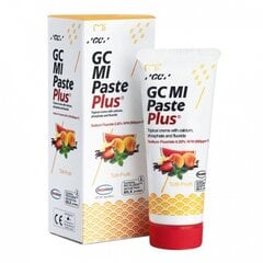 Зубная паста с фтором, со вкусом Тутти-Фрутти GC Mi Paste Plus Recaldent, 35 мл цена и информация | Зубные щетки, пасты | pigu.lt