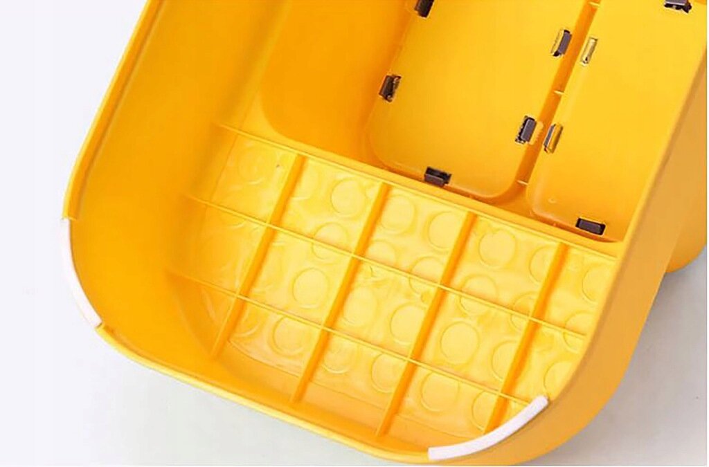 Primabobo dvigubas laiptelis-kėdutė, geltona цена и информация | Naktipuodžiai | pigu.lt