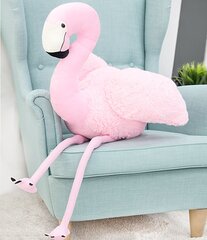 Большой Плюшевый Фламинго Fofo 70 См, Розовый, Мягкая Игрушка цена и информация | Мягкие игрушки | pigu.lt