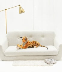 Didelis Pliušinis Tigras Tigo 70 Cm, Geltonas, Minkštas Žaislas kaina ir informacija | Minkšti (pliušiniai) žaislai | pigu.lt