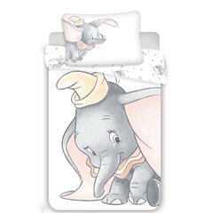 Детский комплект постельного белья Dumbo Grey, 100 x 135 + наволочка 40 x 60 см цена и информация | Детское постельное бельё | pigu.lt