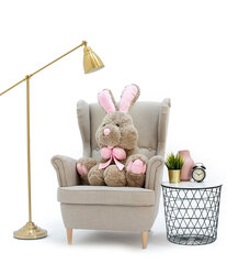 Большой Плюшевый Кролик Vuni 90 См, Серый, Мягкая Игрушка цена и информация | Мягкие игрушки | pigu.lt