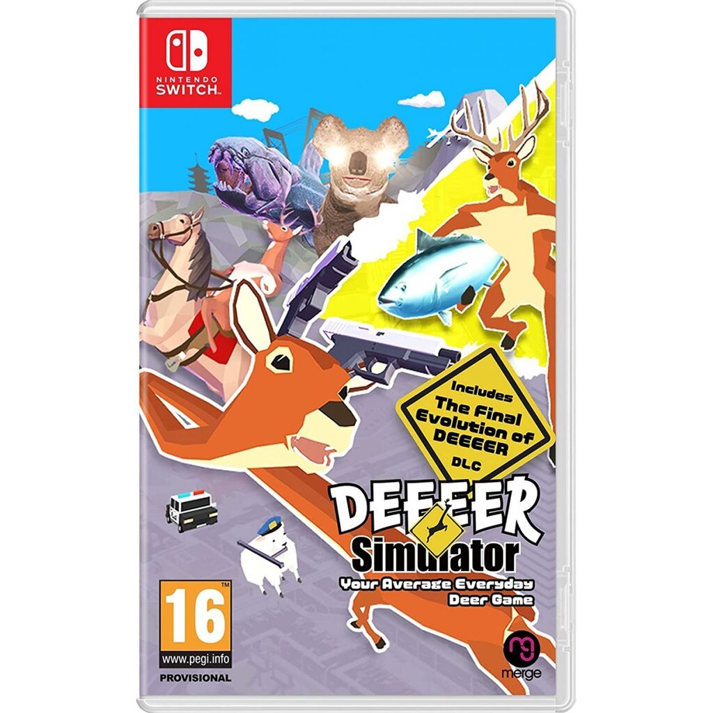 Deeeer Simulator Your Average Everyday Deer, Nintendo Switch kaina ir informacija | Kompiuteriniai žaidimai | pigu.lt