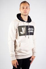 Спортивный свитер Jack&Jones 12216327MOONBEAM-L цена и информация | Мужские толстовки | pigu.lt