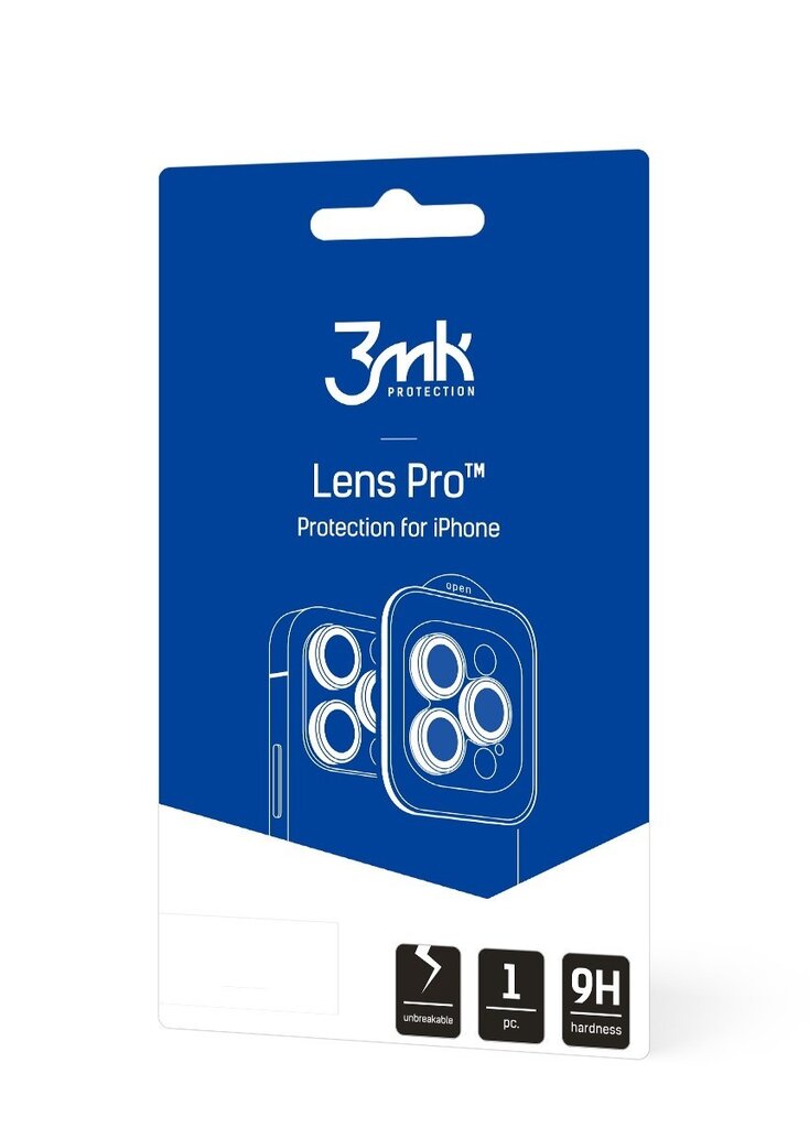 3MK Lens Pro kaina ir informacija | Apsauginės plėvelės telefonams | pigu.lt