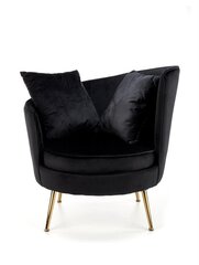 Кресло Halmar Almond, черное цена и информация | Кресла в гостиную | pigu.lt