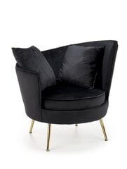 Кресло Halmar Almond, черное цена и информация | Кресла в гостиную | pigu.lt