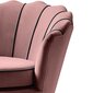 Fotelis Halmar Angelo, rožinis kaina ir informacija | Svetainės foteliai | pigu.lt