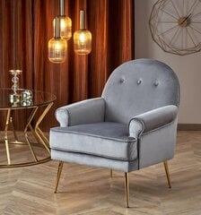 Кресло Halmar Santi, серый цвет цена и информация | Кресла в гостиную | pigu.lt