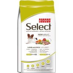 Select Mini Adult mažų veislių šunims su ėriena ir ryžiais, 800g kaina ir informacija | Sausas maistas šunims | pigu.lt