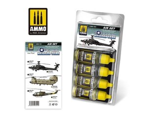 Akrilinių dažų rinkinys Ammo Mig US Army Helicopters, 7251 kaina ir informacija | Piešimo, tapybos, lipdymo reikmenys | pigu.lt