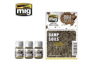 Sendinimo rinkinys Ammo Mig Damp Soils, 7439 kaina ir informacija | Piešimo, tapybos, lipdymo reikmenys | pigu.lt