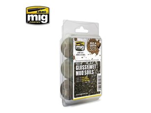 Sendinimo rinkinys Ammo Mig Glossy wet mud soils, 7442 kaina ir informacija | Piešimo, tapybos, lipdymo reikmenys | pigu.lt