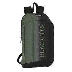 Vaikiškas krepšys BlackFit8 Gradient Mini Juoda Karinė žalia (22 x 39 x 10 cm) kaina ir informacija | Kuprinės mokyklai, sportiniai maišeliai | pigu.lt