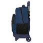 Mokyklinė kuprinė su ratukais BlackFit8 Urban Juoda Tamsiai mėlyna (33 x 45 x 22 cm) цена и информация | Kuprinės mokyklai, sportiniai maišeliai | pigu.lt