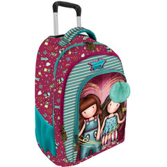 Школьный рюкзак Gorjuss Fireworks, тёмно-бордовый, 34 x 45 x 18 см цена и информация | Школьные рюкзаки, спортивные сумки | pigu.lt