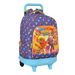 Школьный рюкзак с колесиками SuperThings Guardians of Kazoom, фиолетовый / жёлтый, 33 x 45 x 22 см цена и информация | Школьные рюкзаки, спортивные сумки | pigu.lt