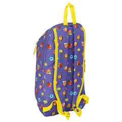 Vaikiškas krepšys SuperThings Guardians of Kazoom Mini Purpurinė Geltona (22 x 39 x 10 cm) kaina ir informacija | Kuprinės mokyklai, sportiniai maišeliai | pigu.lt
