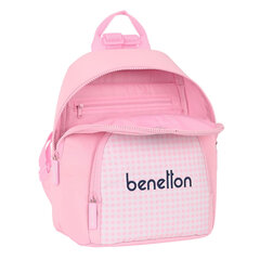 Vaikiškas krepšys Benetton Vichy Mini Rožinė (25 x 30 x 13 cm) kaina ir informacija | Kuprinės mokyklai, sportiniai maišeliai | pigu.lt