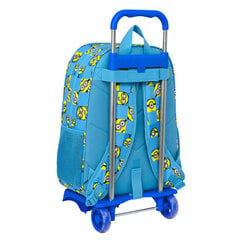 Школьный рюкзак с колесиками Minions Minionstatic, синий, 33 x 42 x 14 см цена и информация | Minions Товары для детей и младенцев | pigu.lt