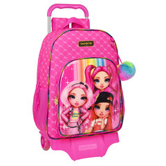Школьный рюкзак с колесиками Rainbow High цена и информация | Школьные рюкзаки, спортивные сумки | pigu.lt