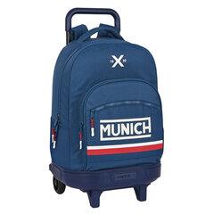 Mokyklinė kuprinė su ratukais Munich Soon Mėlyna (33 x 45 x 22 cm) kaina ir informacija | Kuprinės mokyklai, sportiniai maišeliai | pigu.lt