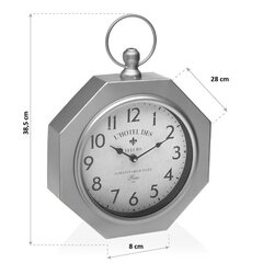 Sieninis laikrodis Versa GY metalinis 28 x 8 x 40 cm kaina ir informacija | Laikrodžiai | pigu.lt