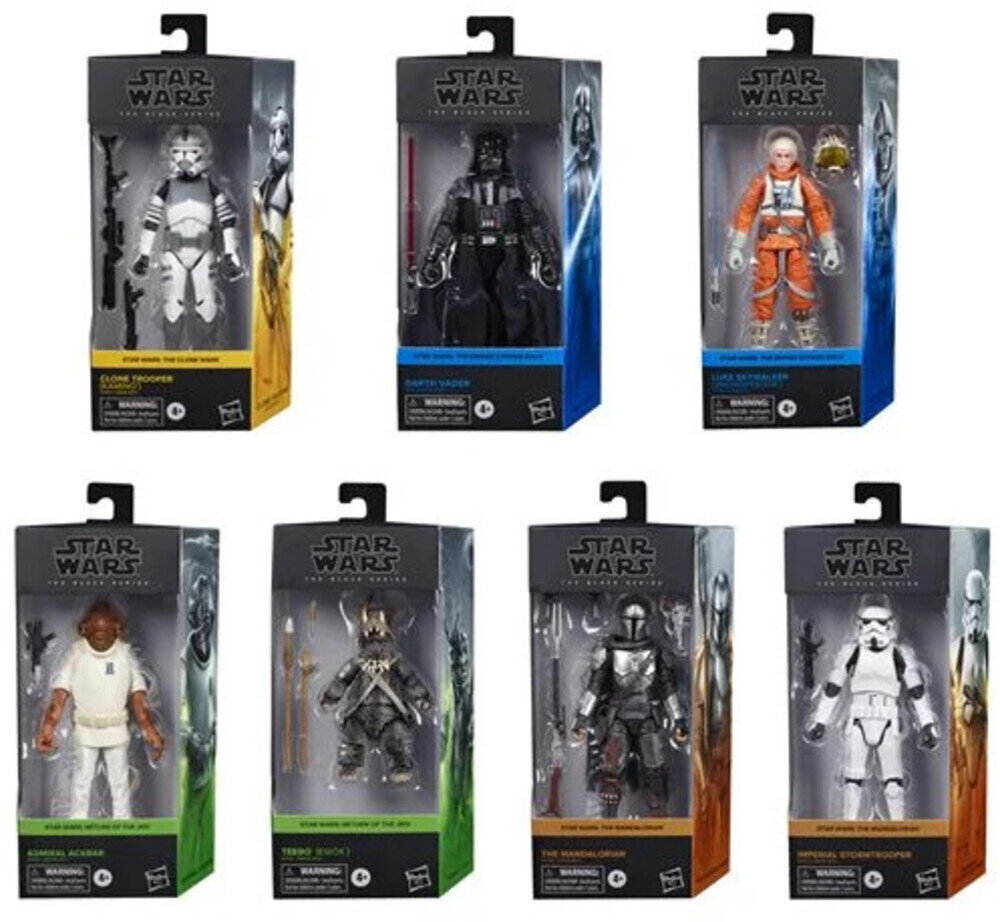 Herojaus figūrėlė Star Wars Black , 15 cm kaina ir informacija | Žaislai berniukams | pigu.lt