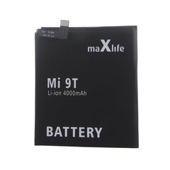 Maxlife battery for Xiaomi Mi 9T / Mi 9T Pro BP41 4000mAh цена и информация | Аккумуляторы для телефонов | pigu.lt