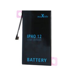 Maxlife battery for iPhone 12 2815mAh цена и информация | Аккумуляторы для телефонов | pigu.lt