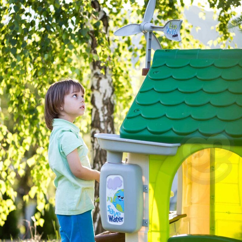 Sodo namelis Feber Eco Feeder kaina ir informacija | Vaikų žaidimų nameliai | pigu.lt
