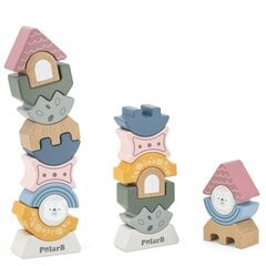 Medinis dėlionės bokštas - Viga PolarB kaina ir informacija | Lavinamieji žaislai | pigu.lt