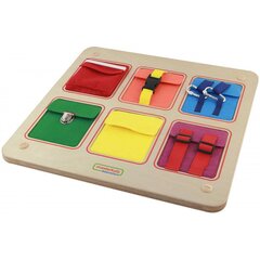 Medinė lentelė Masterkidz - Kišenėlės Masterkidz kaina ir informacija | Žaislai kūdikiams | pigu.lt