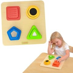 Деревянная сенсорная игрушка - Masterkidz цена и информация | Развивающие игрушки | pigu.lt