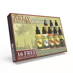 Stalo žaidimas The Army Painter - Warpaints Metallic Colours Paint Set kaina ir informacija | Stalo žaidimai, galvosūkiai | pigu.lt